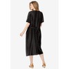 Woman Within Plus Size Short-Sleeve Button-Front Dress - 3 of 4