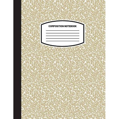 Classic Composition Notebook - by  Blank Classic (Paperback)