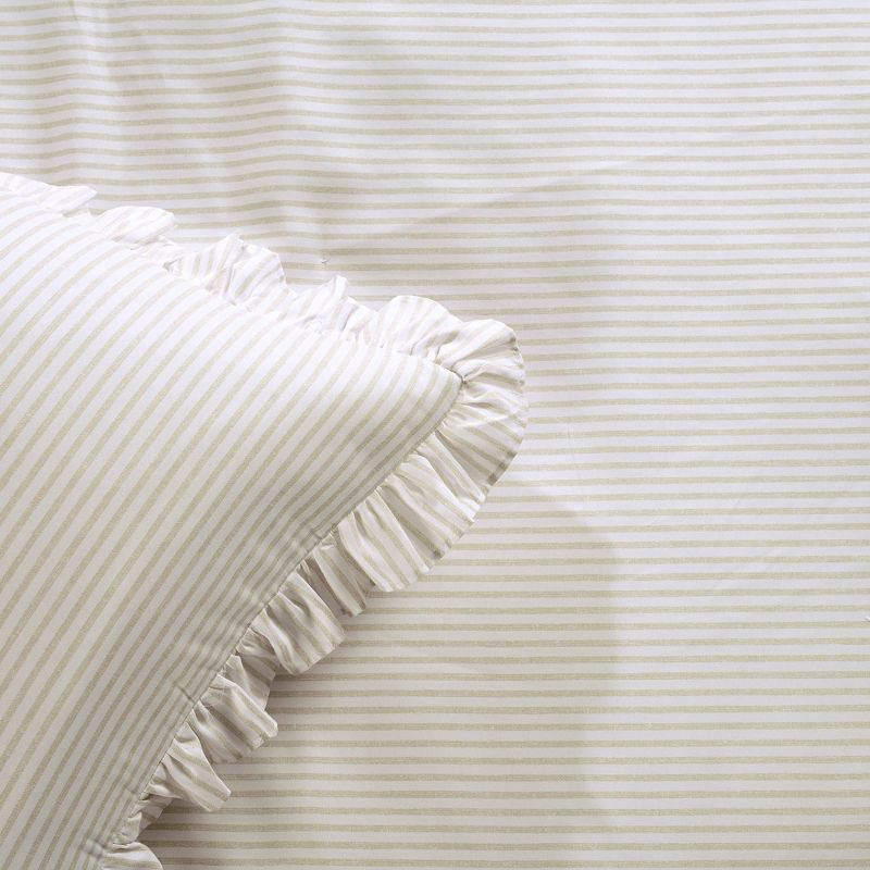 Ticking Stripe Bedspread - Lush D&#233;cor, 4 of 15