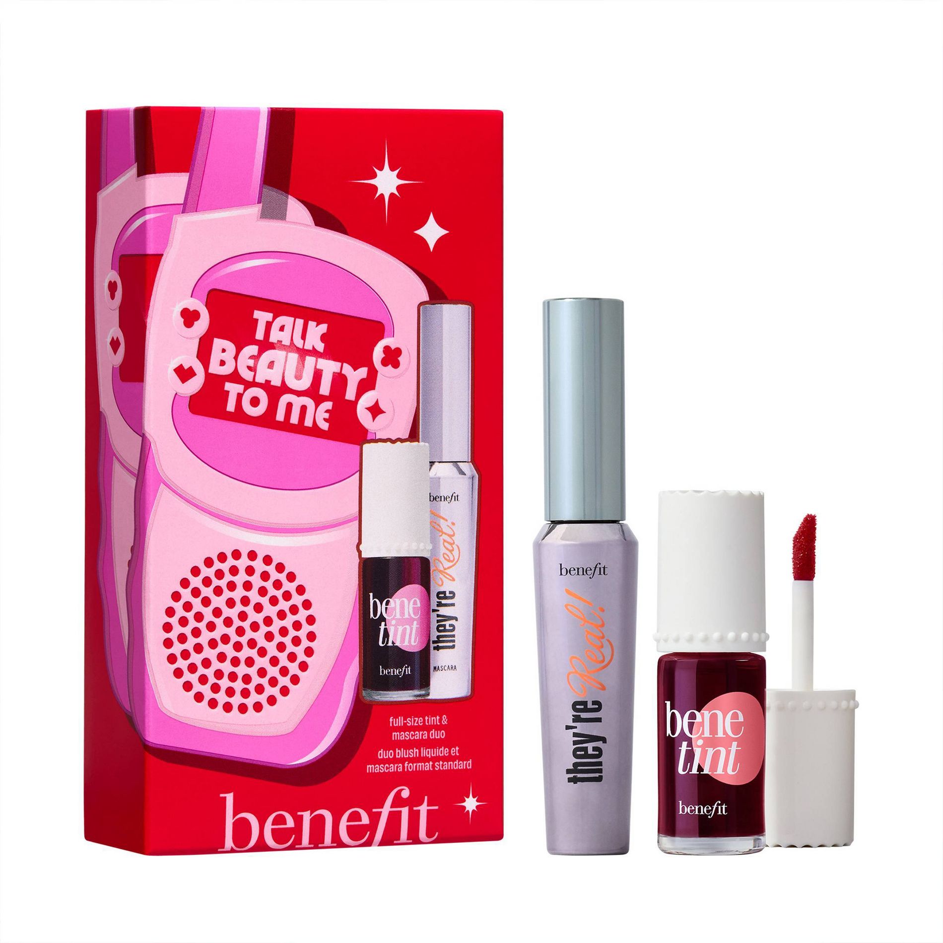 Benefit Cosmetics Holiday 2025 Mascara Tint Set Talk Beauty To Me - 1.76oz/3pc - Ulta Beauty