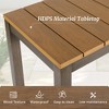 Arceso Outdoor Bar Table, 38inch Patio Bar Height Counter Table, Weather Resistant, Waterproof HDPS  Table for Hot Tub, Balcony, Yard - 2 of 4