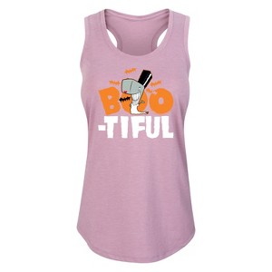 Women's - SpongeBob SquarePants - Boo-tiful Graphic Racerback Tank - 1 of 4