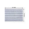 Home Weavers Orion Collection 100% Cotton Bathroom Rug, Non Slip Bath Mat Water Absorbent Soft Shaggy Mat Machine Washable - 3 of 4