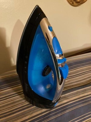 Sunbeam Steam Master® Iron with Retractable Cord, Black & Blue  GCSBCL-202-000 