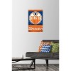 Trends International NHL Edmonton Oilers - Retro Logo 13 Unframed Wall Poster Prints - 2 of 4