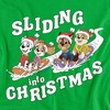 Toddler Boys' Paw Patrol Sliding Into Christmas T-Shirt - 2 of 4