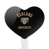 Oakland Golden Grizzlies Heart Love Cupcake Picks Toppers Decoration Set of 6 - 2 of 4