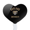 Oakland Golden Grizzlies Heart Love Cupcake Picks Toppers Decoration Set of 6 - image 2 of 4