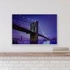 Northlight LED Lighted Famous New York City Brooklyn Bridge Canvas Wall Art 15.75" x 23.5" - 2 of 4