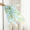 REGALWOVEN Home Wedding Party DIY Artificial Dancing Lady Orchids 36.2" 10 Pcs - 3 of 4
