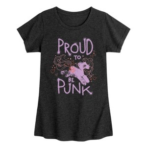 Girls' - My Little Pony - Proud To Be Punk Fitted Short Sleeve Graphic T-Shirt - 1 of 4