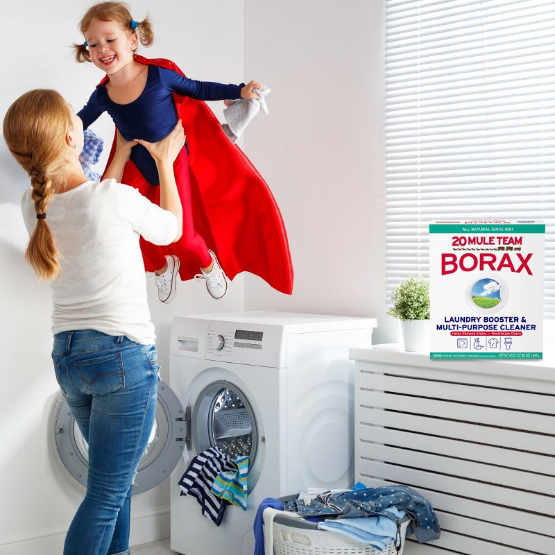 Mule Team Borax All Natural Detergent Booster &#38; Multi-Purpose Household Cleaner - 65oz, 5 of 12