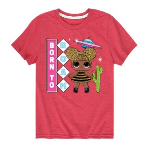 Boys' - LOL Surprise! - Queen Bee Born To Roam Short Sleeve Graphic T-Shirt - 1 of 4