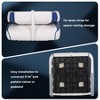 Garvee 2 Pack Boat Seats Low Back, Folding Fishing Boat Chair with Thickened Sponge Padding and Hinge for Sightseeing Boat, Speedboat, Canoe - 3 of 4
