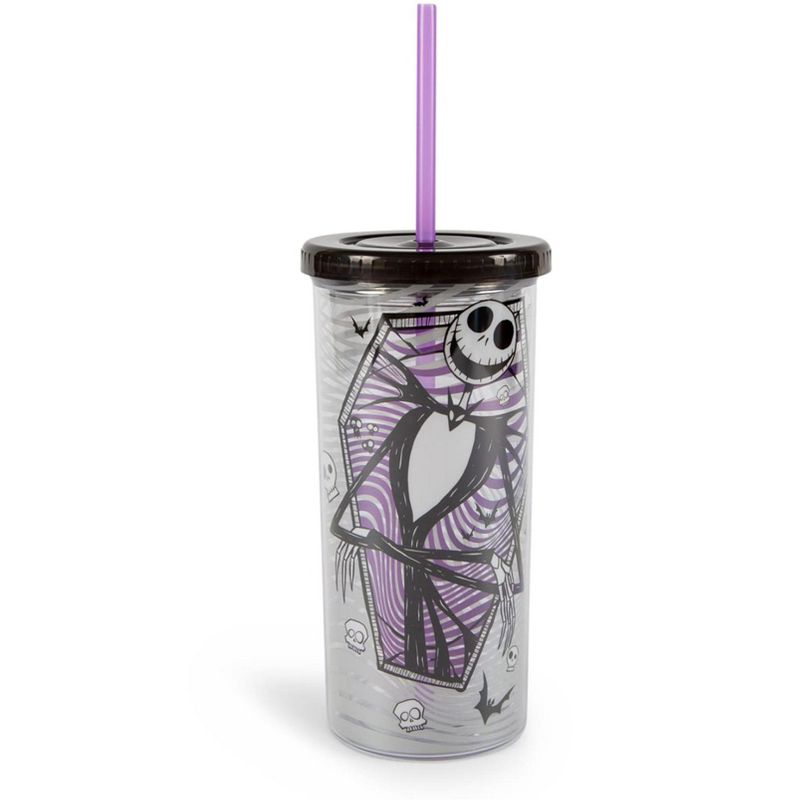 Silver Buffalo Disney The Nightmare Before Christmas Jack Skellington Carnival Cup | 20 Ounces, 1 of 7