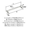 Amerock Enlivity Appliance Pull for Large Panels and Oversized Cabinets - 3 of 4