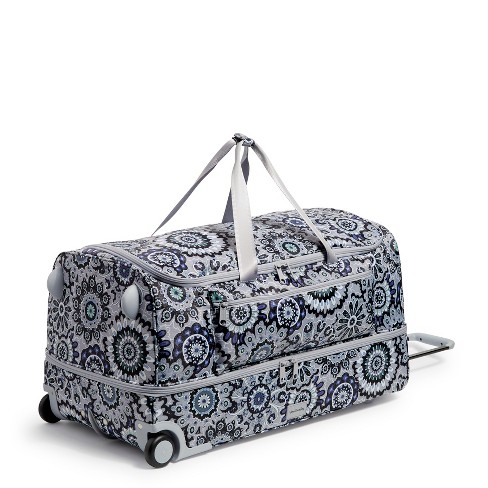 VERA BRADLEY Rolling Duffel Bag Inner Bird Print