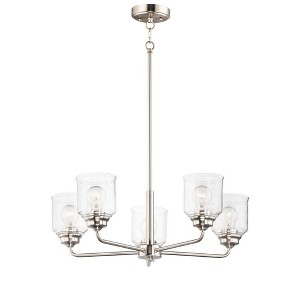 Maxim Lighting Acadia 5 - Light Chandelier in  Satin Nickel - 1 of 4