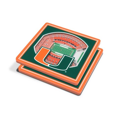 Green Bay Packers 3D StadiumViews Coaster Set