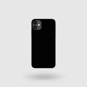 Peel - Super Thin iPhone 12 Case - Jet Black - 1 of 4