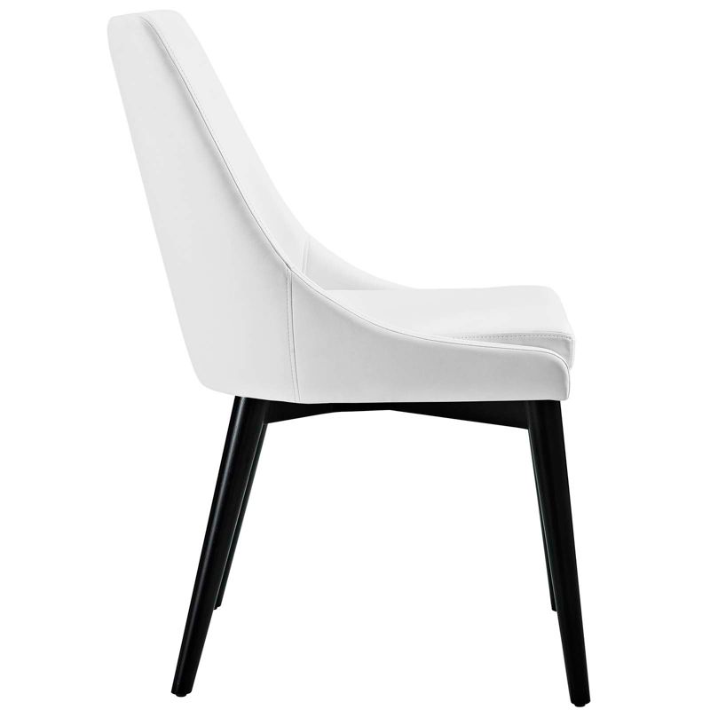 Set of 2 Viscount Dining Side Chair Vinyl - Modway, 6 of 8