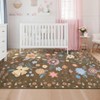 Hallway Runner Rug 2x6 Washable Runner Rugs Non Slip Floral Area Rug Ultra-Thin Soft Flower Carpet Runners for Kitchen Entryway Laundry Bathroom - 3 of 4