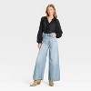 Women's Highest-Rise Palazzo Wide Leg Jeans - Universal Thread™ - 3 of 4