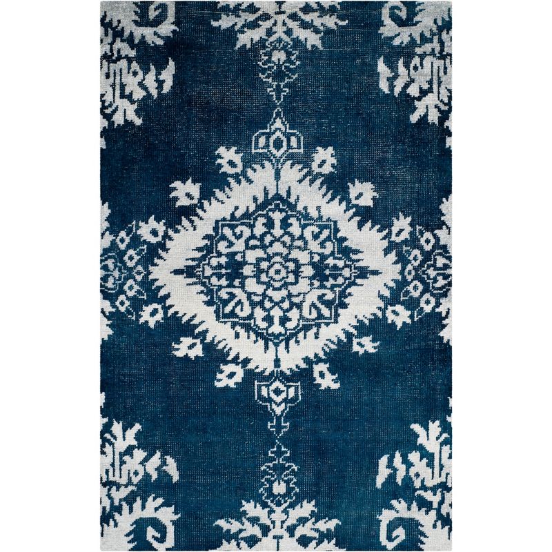 Stone Wash STW235 Hand Knotted Area Rug  - Safavieh, 1 of 6