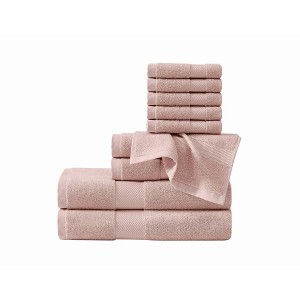 Cannon 10pc Luxe Turkish Cotton Bath Towel Set - 1 of 4