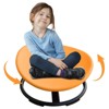 Yinvani Orange Metal Sensory Swivel Chair For Autistic Children - 3 of 4