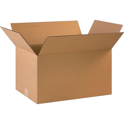 The Packaging Wholesalers 22x22x18 Shipping Boxes 32 ECT Brown 20/Bundle BS222218