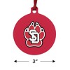 South Dakota Primary Logo Aluminum Holiday Christmas Tree Ornament - 3 of 4