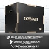 Synergee Non-Slip 3-in-1 Wood Plyo Boxes - image 4 of 4