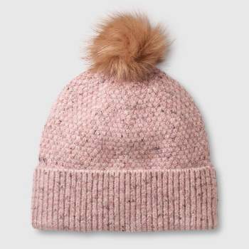 Isotoner Adult Recycled Knit Beanie - Blush