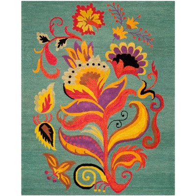 Blossom BLM679 Hand Hooked Area Rug - Safavieh