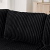 132.48" Corduroy U-Shaped Modular Sectional Sofa, Minimalist Style - 3 of 4