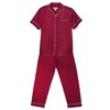 Ten West Apparel Men's Short Sleeve Long Leg Solid Pajama Set - 2 of 4