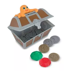 Melissa & Doug Sunny Patch Undersea Treasure Hunt Pool Game with Floating Chest & 6 Treasure Piece Set
