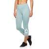 Reebok Womens Wanderlust Capri Compression Athletic Pants - 2 of 4