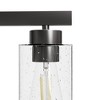 4-Light Hartland Seeded Glass Bathroom Vanity Wall Light Fixture - Hunter Fan - 4 of 4