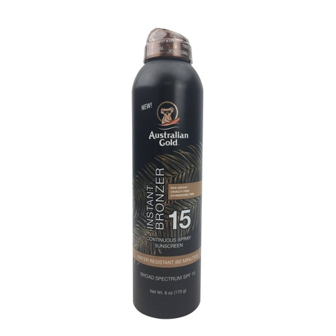 Australian Gold Sunscreen Continuous Spray - 15 - 6oz :