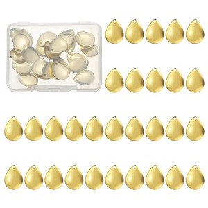 Unique Bargains Metal Curved Fishing Spinner Baits with Plastic Storage Box 40 Pcs - 1 of 4
