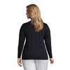 Lands' End Women's Relaxed Supima Cotton Long Sleeve Crew Neck T-Shirt - 2 of 4