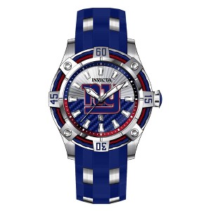 Invicta 42064 Men's NFL New York Giants Blue, Silver Strap Watch - 1 of 2