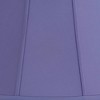 Springcrest Mapo 11" Top x 17" Bottom x 11" High x 11" Slant Lamp Shade Replacement Large Cornflower Blue Bell Traditional Softback Washer Harp Finial - 2 of 4