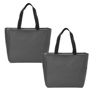 Port Authority Essential Zippered Tote Bag Set - 1 of 4