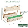Yaheetech Wooden Raised Garden Bed for Flowers Vegetables Herbs, Wood - 3 of 4