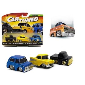 CarTuned 1:64 Lowriders Series 2 Stylin’ & Profilin’ 3 Pack 2024 - 1 of 2