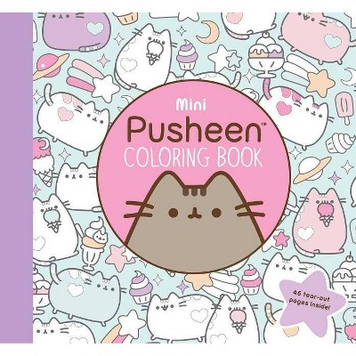 Mini Pusheen Coloring Book - (Pusheen Book) by  Claire Belton (Paperback)