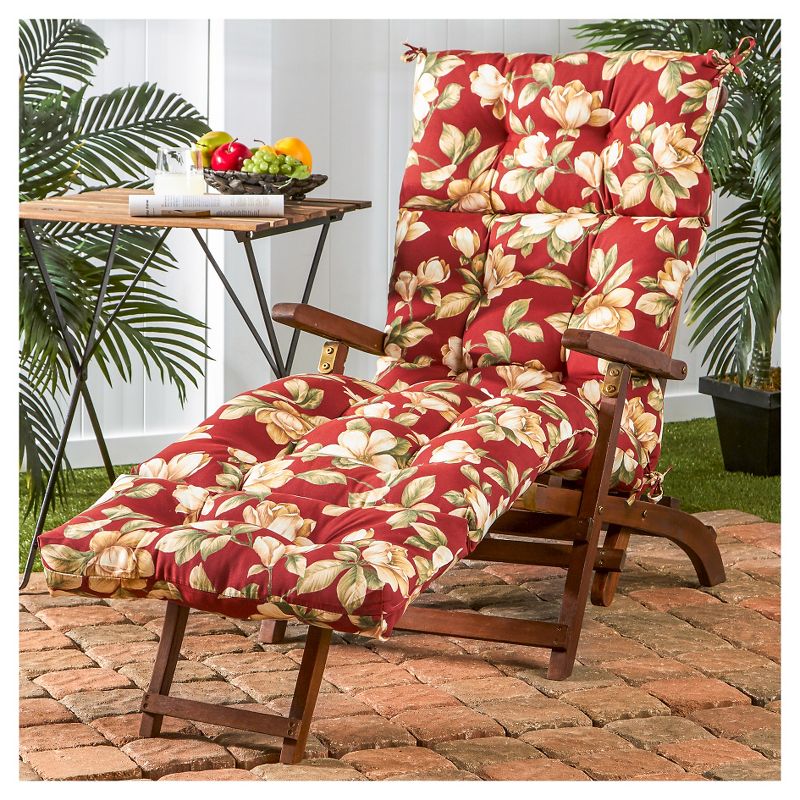  Kensington Garden Outdoor Chaise Lounge Cushion, 3 of 12